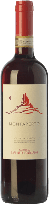 33,95 € Free Shipping | Red Wine Fontalpino Montaperto Classic, Selection D.O.C.G. Chianti Tuscany Italy Sangiovese 75 cl