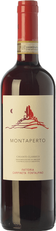33,95 € 送料無料 | 赤ワイン Fontalpino Montaperto クラシック, セレクション D.O.C.G. Chianti トスカーナ イタリア Sangiovese — サンジョヴェーゼ 75 cl