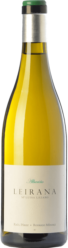 39,95 € 免费送货 | 白酒 Forjas del Salnés Leirana Ma. Luisa Lázaro D.O. Rías Baixas 加利西亚 西班牙 Albariño 瓶子 75 cl