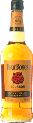 24,95 € 免费送货 | 波本威士忌 Four Roses 肯塔基 美国 瓶子 70 cl