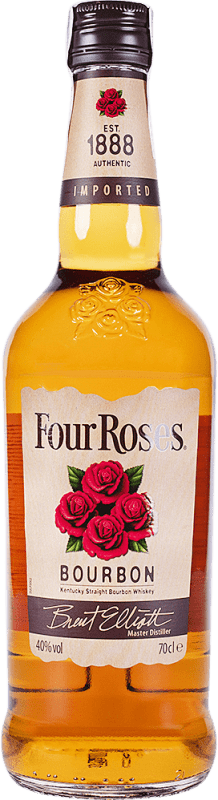 23,95 € Kostenloser Versand | Bourbon Whisky Four Roses Kentucky Vereinigte Staaten Flasche 70 cl