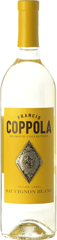 19,95 € Spedizione Gratuita | Vino Bianco Francis Ford Coppola Diamond I.G. California California stati Uniti Sauvignon 75 cl