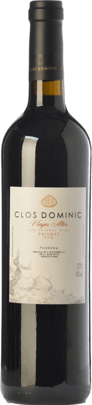 43,95 € Envío gratis | Vino tinto Clos Dominic Vinyes Altes Crianza D.O.Ca. Priorat Cataluña España Garnacha, Cariñena Botella 75 cl