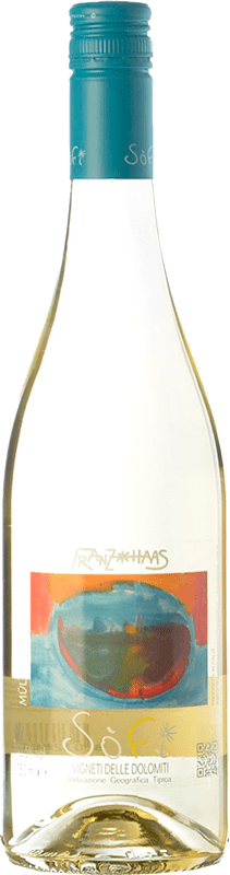 19,95 € Kostenloser Versand | Weißwein Franz Haas Sofi I.G.T. Vigneti delle Dolomiti Trentino Italien Müller-Thurgau Flasche 75 cl