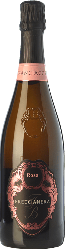 25,95 € 免费送货 | 桃红起泡酒 Fratelli Berlucchi Freccianera Rosa D.O.C.G. Franciacorta 伦巴第 意大利 Pinot Noir — 黑皮诺, Chardonnay — 莎当妮 瓶装 75 cl