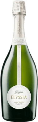 13,95 € Free Shipping | White sparkling Freixenet Elyssia Gran Cuvée Brut D.O. Cava Catalonia Spain Pinot Black, Macabeo, Chardonnay, Parellada Bottle 75 cl