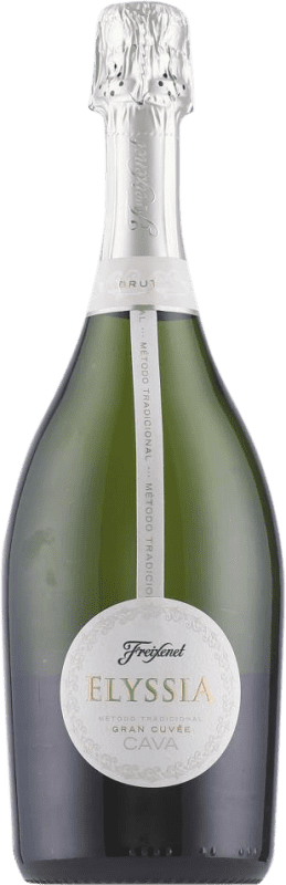 12,95 € Бесплатная доставка | Белое игристое Freixenet Elyssia Gran Cuvée брют D.O. Cava Каталония Испания Pinot Black, Macabeo, Chardonnay, Parellada бутылка 75 cl