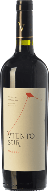 13,95 € 免费送货 | 红酒 Freixenet Viento Sur 年轻的 I.G. Valle de Uco Uco谷 阿根廷 Malbec 瓶子 75 cl