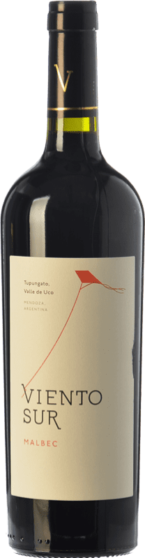 9,95 € Free Shipping | Red wine Freixenet Viento Sur Young I.G. Valle de Uco Uco Valley Argentina Malbec Bottle 75 cl