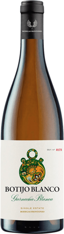 15,95 € Envoi gratuit | Vin blanc Frontonio Botijo Garnacha Blanca I.G.P. Vino de la Tierra de Valdejalón Aragon Espagne Grenache Blanc, Macabeo Bouteille 75 cl