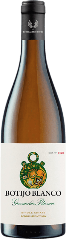 8,95 € Free Shipping | White wine Frontonio Botijo Garnacha Blanca I.G.P. Vino de la Tierra de Valdejalón Aragon Spain Grenache White, Macabeo Bottle 75 cl