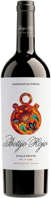 10,95 € Free Shipping | Red wine Frontonio Botijo Rojo Crianza I.G.P. Vino de la Tierra de Valdejalón Aragon Spain Grenache Bottle 75 cl