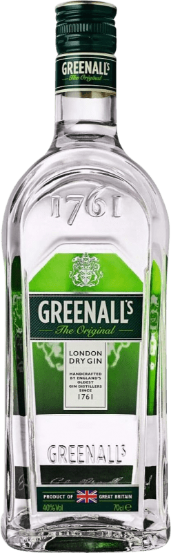 18,95 € Envío gratis | Ginebra Gin G&J Greenalls Reino Unido Botella 70 cl