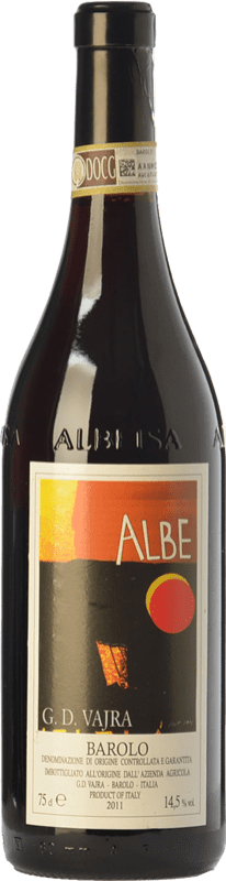 57,95 € Spedizione Gratuita | Vino rosso G.D. Vajra Albe D.O.C.G. Barolo Piemonte Italia Nebbiolo Bottiglia 75 cl