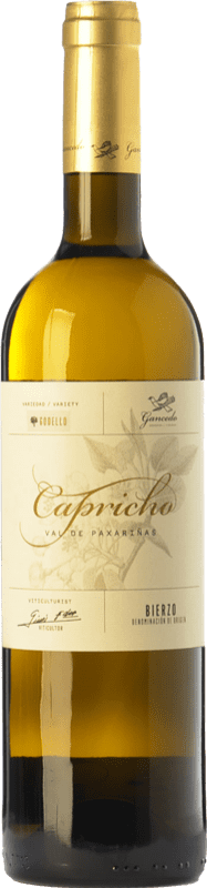 21,95 € Spedizione Gratuita | Vino Bianco Gancedo Capricho Val de Paxariñas D.O. Bierzo Castilla y León Spagna Godello, Doña Blanca 75 cl