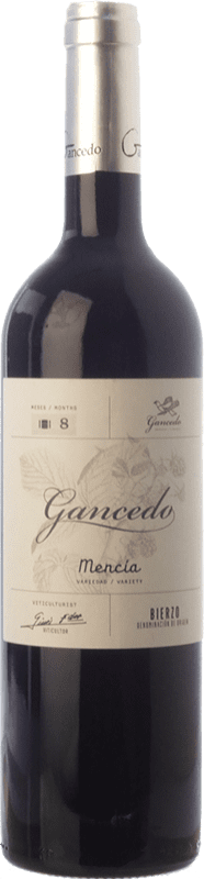 8,95 € 免费送货 | 红酒 Gancedo 橡木 D.O. Bierzo 卡斯蒂利亚莱昂 西班牙 Mencía 瓶子 75 cl