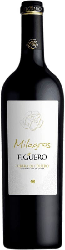 59,95 € 送料無料 | 赤ワイン Figuero Milagros 高齢者 D.O. Ribera del Duero カスティーリャ・イ・レオン スペイン Tempranillo ボトル 75 cl