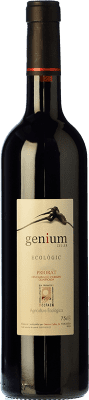 15,95 € 免费送货 | 红酒 Genium Ecològic 年轻的 D.O.Ca. Priorat 加泰罗尼亚 西班牙 Merlot, Syrah, Grenache, Carignan 瓶子 75 cl