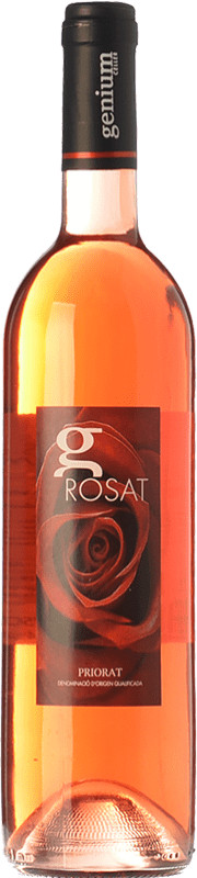 12,95 € Envoi gratuit | Vin Rosé Genium Jeune D.O.Ca. Priorat Catalogne Espagne Merlot Bouteille 75 cl