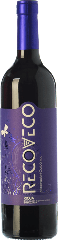 5,95 € Envio grátis | Vinho tinto Gil Berzal Recoveco Maceración Carbónica Jovem D.O.Ca. Rioja La Rioja Espanha Tempranillo, Viura Garrafa 75 cl