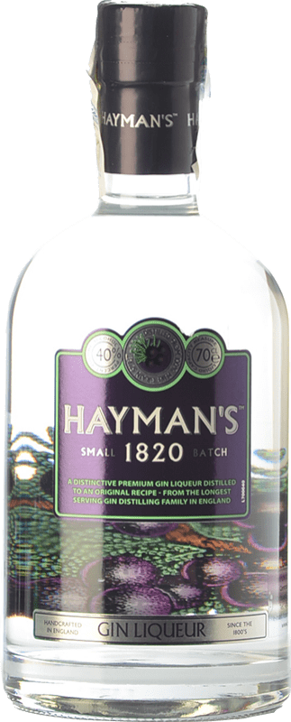 23,95 € Envio grátis | Gin Gin Hayman's 1820 Liqueur Reino Unido Garrafa 70 cl