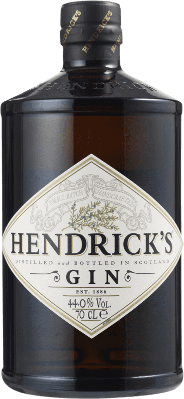 41,95 € Бесплатная доставка | Джин Hendrick's Gin Объединенное Королевство бутылка 70 cl