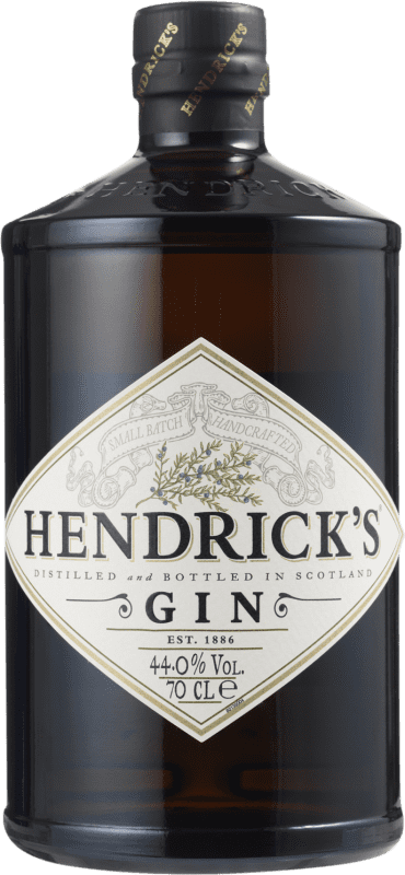 36,95 € Envío gratis | Ginebra Gin Hendrick's Reino Unido 70 cl