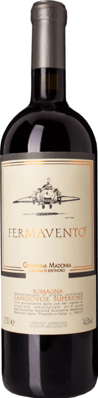 17,95 € Free Shipping | Red wine Giovanna Madonia Fermavento I.G.T. Emilia Romagna Emilia-Romagna Italy Sangiovese Bottle 75 cl