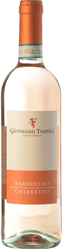 12,95 € Free Shipping | Rosé Wine Giovanna Tantini Chiaretto D.O.C. Bardolino Veneto Italy Corvina, Rondinella, Molinara 75 cl