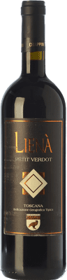 75,95 € Free Shipping | Red Wine Chiappini Lienà I.G.T. Toscana Tuscany Italy Petit Verdot Eco — Organic 75 cl