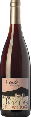 57,95 € Envío gratis | Vino Tinto Girolamo Russo Feudo D.O.C. Etna Sicilia Italia Nerello 75 cl