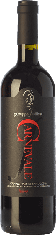 25,95 € Free Shipping | Red wine Sedilesu Carnevale D.O.C. Cannonau di Sardegna Sardegna Italy Cannonau Bottle 75 cl