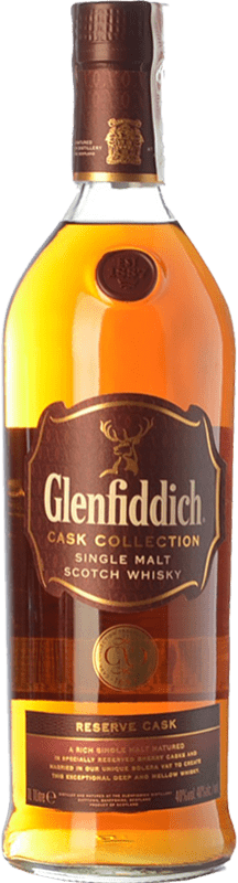 65,95 € Free Shipping | Whisky Single Malt Glenfiddich Cask Collection Reserve Cask Reserve Speyside United Kingdom Bottle 1 L