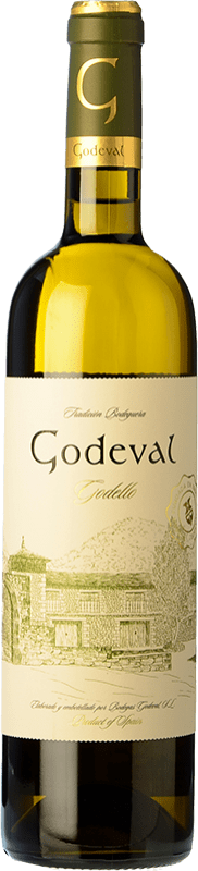 17,95 € Envio grátis | Vinho Branco Godeval Jovem D.O. Valdeorras Galiza Espanha Godello 75 cl