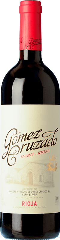 14,95 € Бесплатная доставка | Красное вино Gómez Cruzado старения D.O.Ca. Rioja Ла-Риоха Испания Tempranillo, Grenache бутылка 75 cl