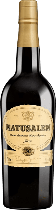 93,95 € 送料無料 | 甘口ワイン González Byass Matusalem Oloroso Viejo 30 D.O. Manzanilla-Sanlúcar de Barrameda アンダルシア スペイン Palomino Fino, Pedro Ximénez ボトル 75 cl