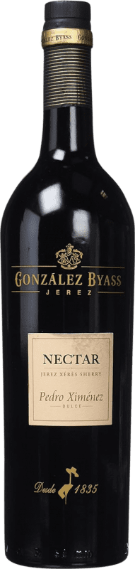 12,95 € 免费送货 | 甜酒 González Byass Néctar D.O. Manzanilla-Sanlúcar de Barrameda 安达卢西亚 西班牙 Pedro Ximénez 瓶子 75 cl