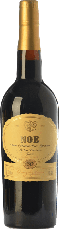 97,95 € 送料無料 | 甘口ワイン González Byass Noe Very Old Rare Sherry VORS D.O. Manzanilla-Sanlúcar de Barrameda アンダルシア スペイン Pedro Ximénez 30 年 ボトル 75 cl