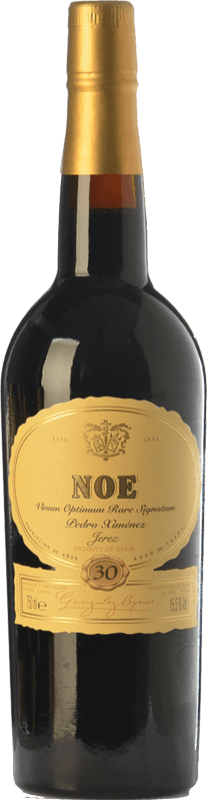 97,95 € 送料無料 | 甘口ワイン González Byass Noe VORS Very Old Rare Sherry — とても古くて希少なシェリー D.O. Manzanilla-Sanlúcar de Barrameda アンダルシア スペイン Pedro Ximénez 30 年 ボトル 75 cl