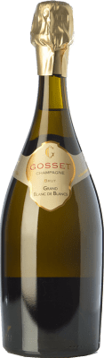 101,95 € Бесплатная доставка | Белое игристое Gosset Grand Blanc de Blancs брют Резерв A.O.C. Champagne шампанское Франция Chardonnay бутылка 75 cl