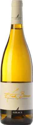 24,95 € Spedizione Gratuita | Vino bianco Graci Bianco D.O.C. Etna Sicilia Italia Carricante, Catarratto Bottiglia 75 cl