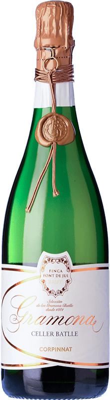 81,95 € 送料無料 | 白スパークリングワイン Gramona Celler Batlle Brut グランド・リザーブ D.O. Cava カタロニア スペイン Macabeo, Xarel·lo ボトル 75 cl