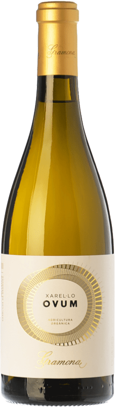 12,95 € Spedizione Gratuita | Vino bianco Gramona Ovum D.O. Penedès Catalogna Spagna Xarel·lo Bottiglia 75 cl