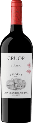 28,95 € Free Shipping | Red wine Gran del Siurana Cruor Aged D.O.Ca. Priorat Catalonia Spain Syrah, Grenache, Cabernet Sauvignon, Carignan Bottle 75 cl