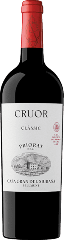 19,95 € Free Shipping | Red wine Gran del Siurana Cruor Crianza D.O.Ca. Priorat Catalonia Spain Syrah, Grenache, Cabernet Sauvignon, Carignan Bottle 75 cl