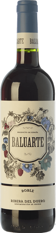 12,95 € 免费送货 | 红酒 Gran Feudo Baluarte 橡木 D.O. Ribera del Duero 卡斯蒂利亚莱昂 西班牙 Tempranillo 瓶子 75 cl