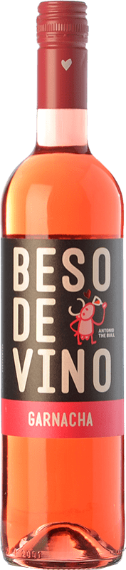 4,95 € 送料無料 | ロゼワイン Grandes Vinos Beso de Vino Rosé 若い D.O. Cariñena アラゴン スペイン Grenache ボトル 75 cl