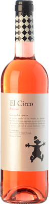 5,95 € Free Shipping | Rosé wine Grandes Vinos El Circo Payaso Joven D.O. Cariñena Aragon Spain Grenache Bottle 75 cl