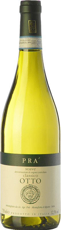 12,95 € Free Shipping | White wine Graziano Prà Prà Otto D.O.C.G. Soave Classico Veneto Italy Garganega Bottle 75 cl