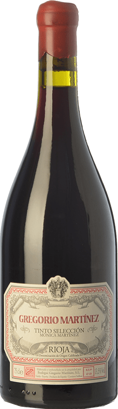 25,95 € Free Shipping | Red Wine Gregorio Martínez Mónica Martínez Selection Crianza — Aged D.O.Ca. Rioja The Rioja Spain Tempranillo, Garnacha — Grenache, Graciano, Mazuelo 75 cl
